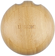 Щетка для тела с ворсом дикого кабана - Lussoni Bamboo Natural Body Brush — фото N3