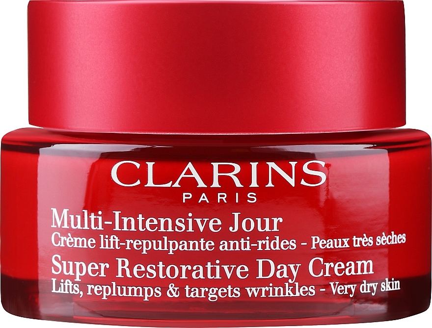 Крем для сухої шкіри обличчя, 50+ - Clarins Multi-Intensive Jour Super Restorative Day Cream — фото N1