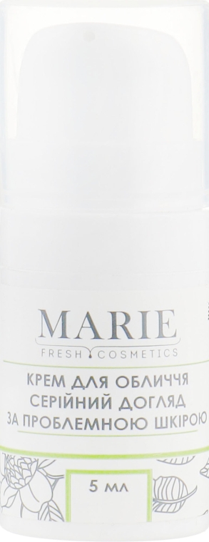 Крем-флюид для лица для проблемной кожи - Marie Fresh Cosmetics Acne Off Face Cream (мини)