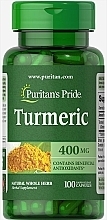 Духи, Парфюмерия, косметика Пищевая добавка "Куркума" 400 мг - Puritan's Pride Turmeric 400 mg Capsules