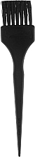 Кисточка для окрашивания, черный нейлон с накаткой, 3.9х13 см - 3ME Maestri Pennelli — фото N1