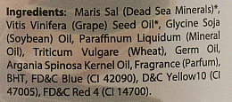 Скраб для тела с минералами Мертвого моря и аргановым маслом - Dead Sea Collection Argan Mineral Salt Scrub — фото N3