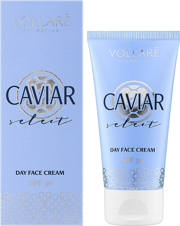 Омолаживающий дневной крем для лица с черной икрой - Vollare Cosmetics Caviar Extract Soothing Day Face Cream SPF 30 — фото N2