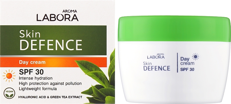 Крем для лица, дневной с защитой SPF 30 - Aroma Labora Skin Defence — фото N2