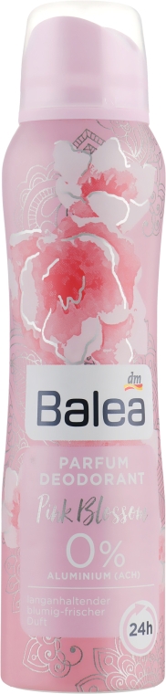 Парфюмированный дезодорант "Розовое Цветение" - Balea Parfum Deodorant Pink Blossom — фото N2