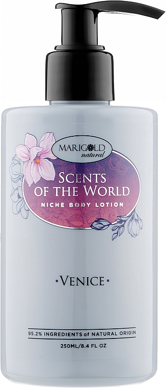 Лосьйон для тіла парфумований - Marigold Natural Venice Shower Gel