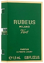 Rubeus Milano Vert - Парфуми (пробник) — фото N1