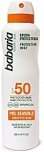 Духи, Парфюмерия, косметика Солнцезащитный спрей для тела - Babaria Protective Mist For Sensitive Skin Spf50
