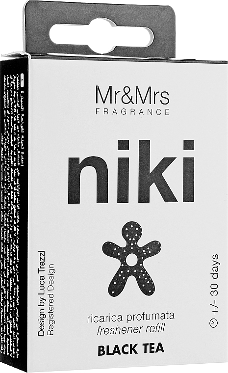 Сменный блок для ароматизатора - Mr&Mrs Niki Black Tea Refill