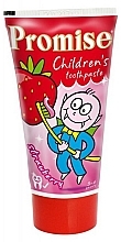 Парфумерія, косметика Зубна паста "Полуниця" - Mattes Promise Strawberry Children's Toothpaste