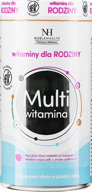 Харчова добавка "Вітаміни для сім'ї"                 - Noble Health Vitamins — фото N1