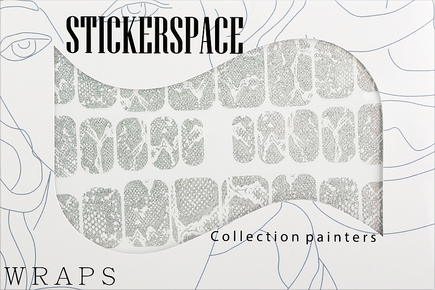 Дизайнерские наклейки для ногтей "Snowman" - StickersSpace — фото N1