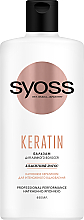 Парфумерія, косметика Бальзам для пошкодженого та ламкого волосся - Syoss Keratin Blue Lotus Conditioner