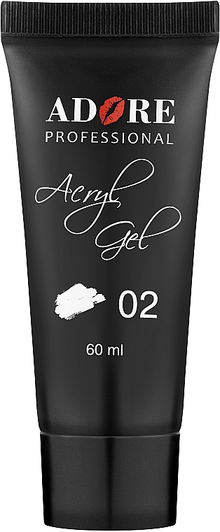 Акрил-гель для ногтей - Adore Professional Acryl Gel (60ml) — фото N1