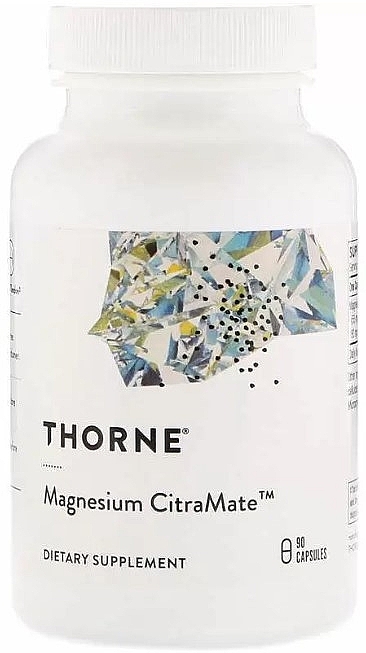 Дієтична добавка "Цитрамат магнію", капсули - Thorne Research Magnesium Citramate — фото N1