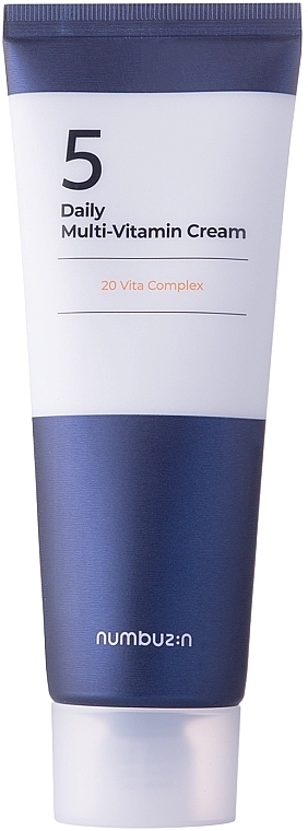 Мультивитаминный крем для лица - Numbuzin No.5 Daily Multi-Vitamin Cream — фото N1