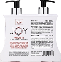 Набір - Scottish Fine Soaps Joy Spiced Apple Hand Care Set (h/wash/300ml + h/lot/300ml) — фото N2