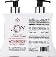 Набор - Scottish Fine Soaps Joy Spiced Apple Hand Care Set (h/wash/300ml + h/lot/300ml) — фото N2