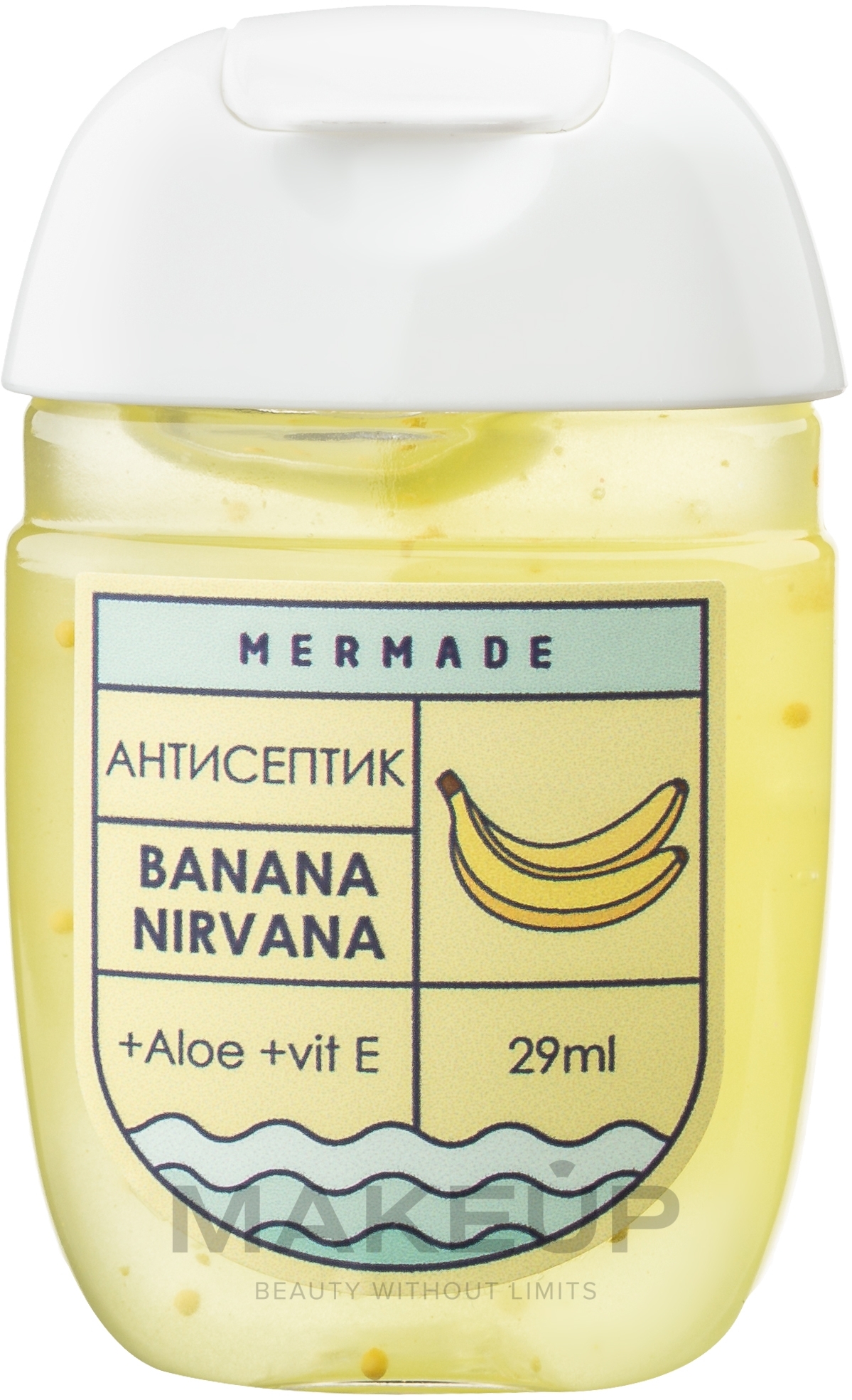 Антисептик для рук - Mermade Banana Nirvana Hand Antiseptic — фото 29ml