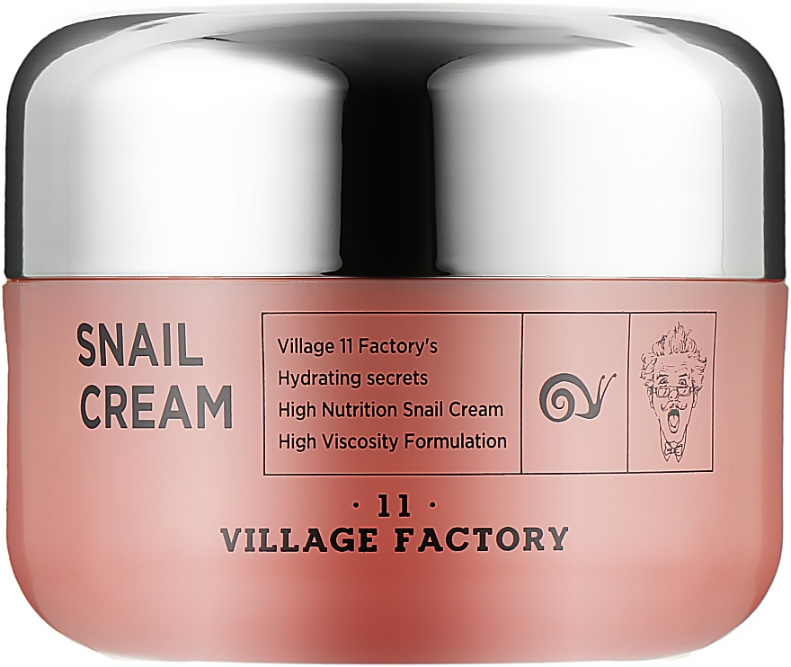 Крем для обличчя з равликовим муцином - Village 11 Factory Snail Cream — фото N4