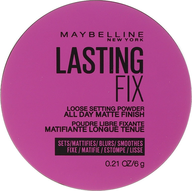 Рассыпчатая фиксирующая пудра для лица - Maybelline New York Master Fix Setting Perfecting Loose Powder