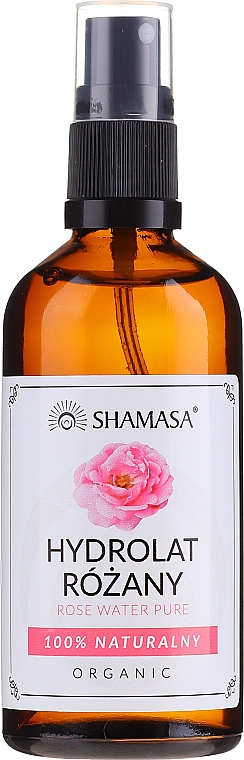 Натуральная розовая вода - Shamasa Rose Water — фото N1