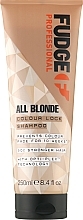 Шампунь для світлого волосся - Fudge Professional All Blonde Colour Lock Shampoo — фото N1