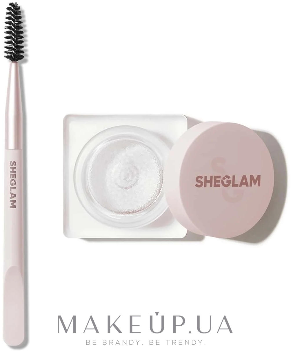 Гель для бровей - Sheglam Set Me Up Brow Hold — фото Crystal Clear