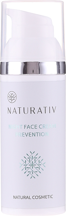Нічний крем для обличчя - Naturativ Facial Night Cream 30+ — фото N1