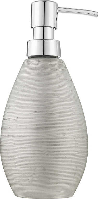 Дозатор для жидкого мыла, серый - Volver Bees Silver — фото N1