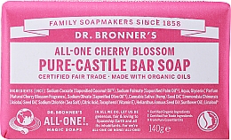 Універсальне тверде мило "Квітуча вишня" - Dr. Bronner's All-One! Cherry Blossom Pure-Castile Bar Soap — фото N1