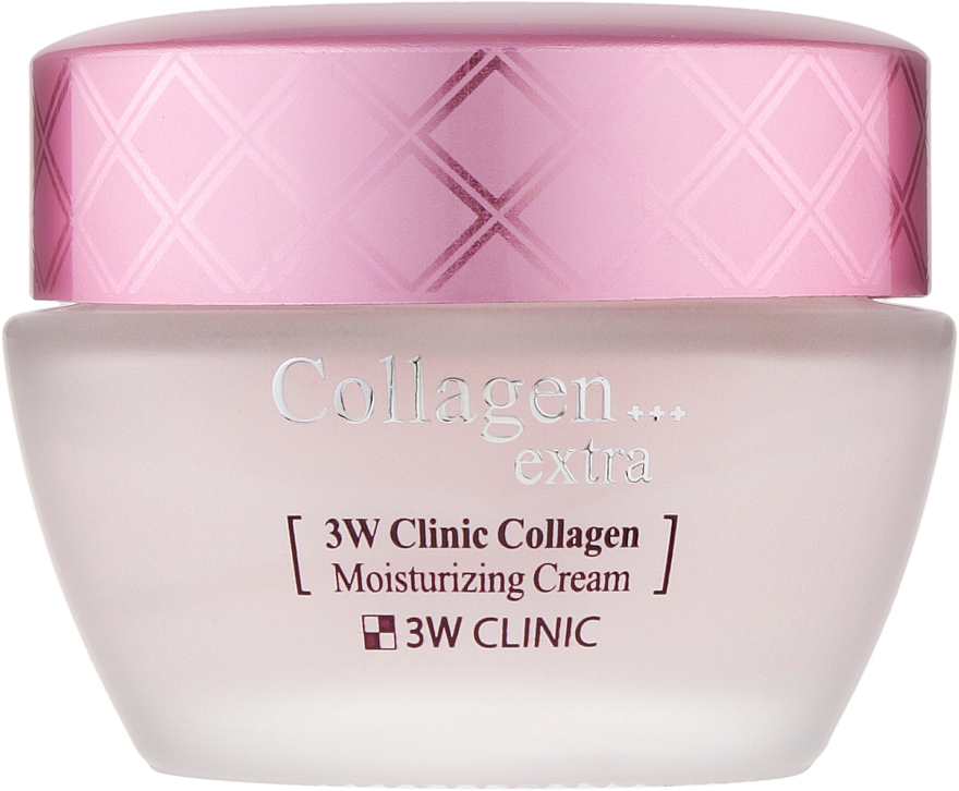 Зволожувальний крем для обличчя з колагеном - 3W Clinic Collagen Extra Moisturizing Cream