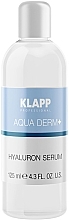 Парфумерія, косметика Сироватка для обличчя - Klapp Aqua Derm + Hyaluron Serum