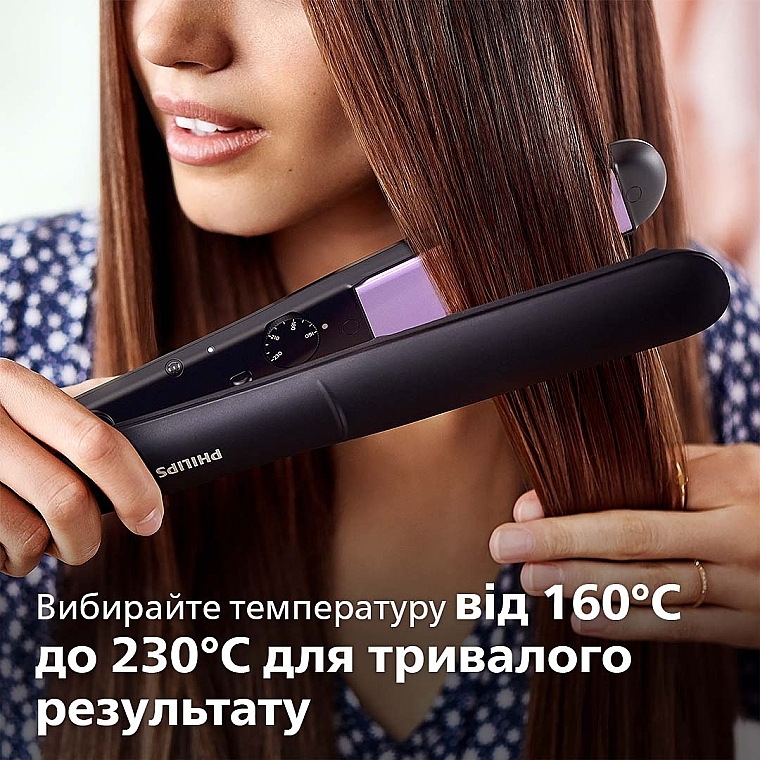 Выпрямитель для волос - Philips StraightCare Essential ThermoProtect BHS377/00 — фото N5
