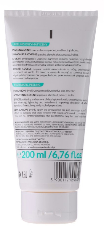 Успокаивающий пилинг энзимный - Farmona Professional Pure Icon Enzymatic Peeling — фото N2