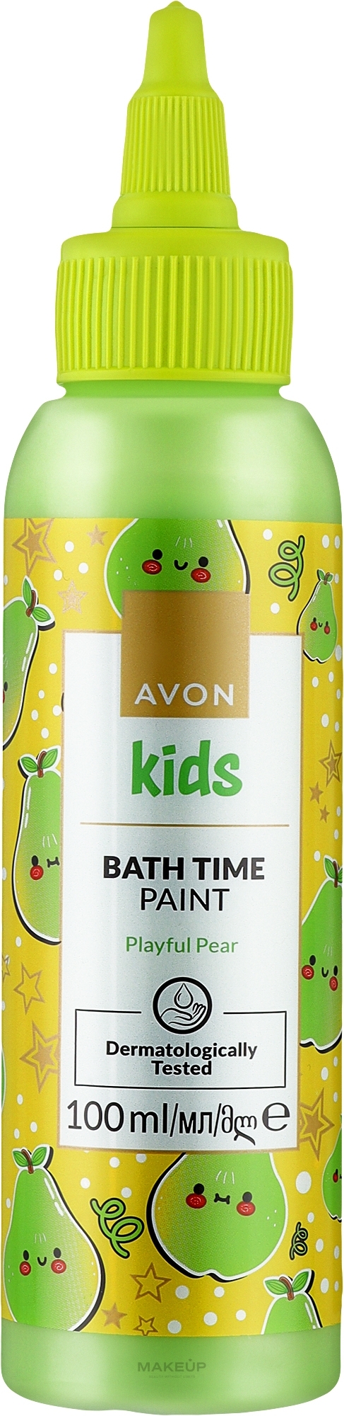 Дитяча фарба для купання з ароматом груші - Avon Kids Bath Time Paint — фото 100ml