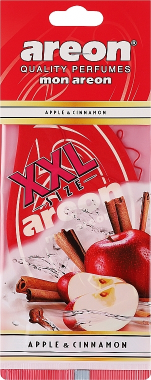Ароматизатор для автомобіля "Яблуко і кориця" - Areon Mon Apple & Cinnamon XXL — фото N1