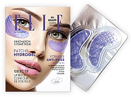Парфумерія, косметика Гідрогелеві патчі проти зморщок навколо очей - Collagena Paris Elle Anti-Wrinkle Hydrogel Eye Patches