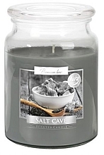 Парфумерія, косметика Ароматична преміумсвічка в банці "Соляна печера" - Bispol Premium Line Scented Candle Salt Cave