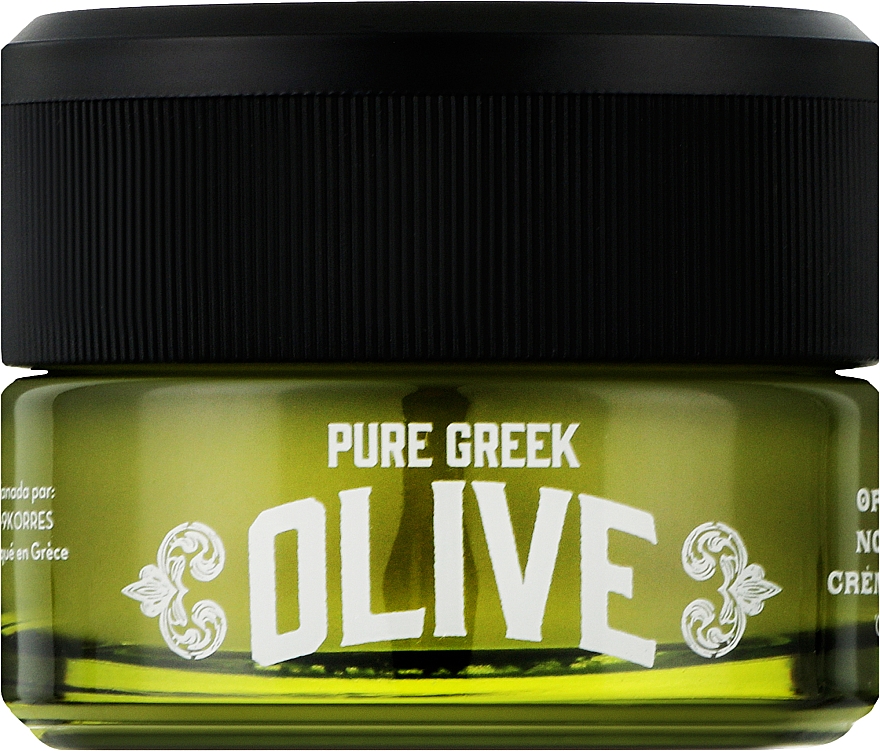 Питательный ночной крем c гиалуроновой кислотой - Korres Pure Greek Olive