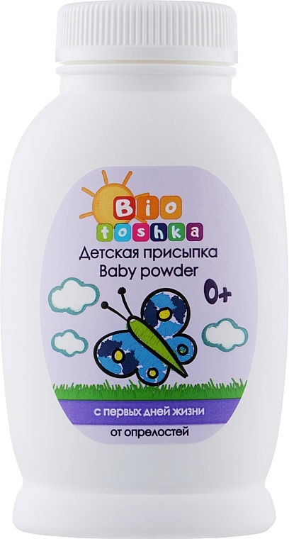 Дитяча присипка від попрілостей - Bioton Cosmetics Biotoshka Baby Powder