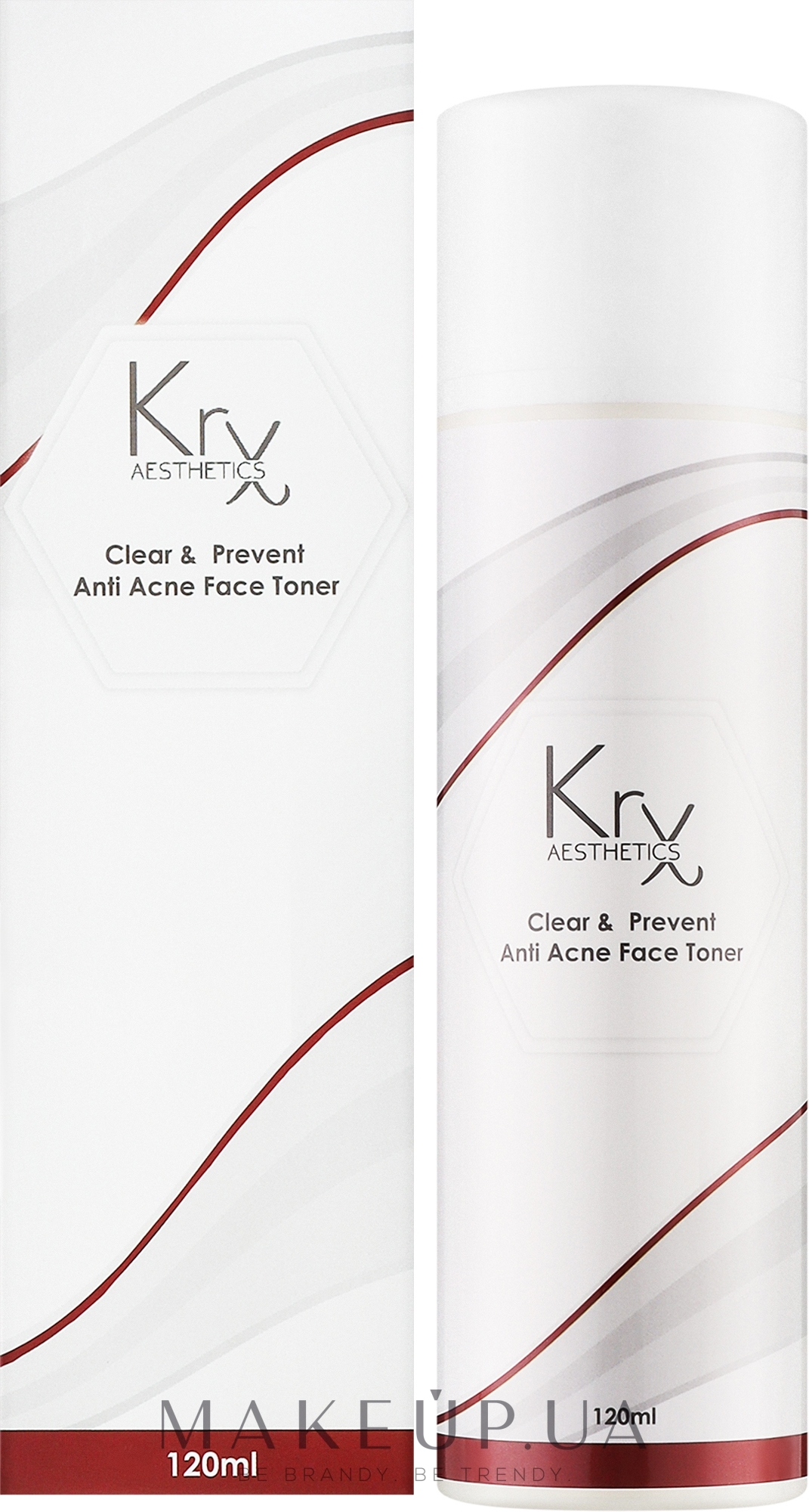 Тонер-гель противовоспалительный с 2% салициловой кислотой и ниацинамидом - KRX Aesthetics Anti Acne Face Toner — фото 120ml