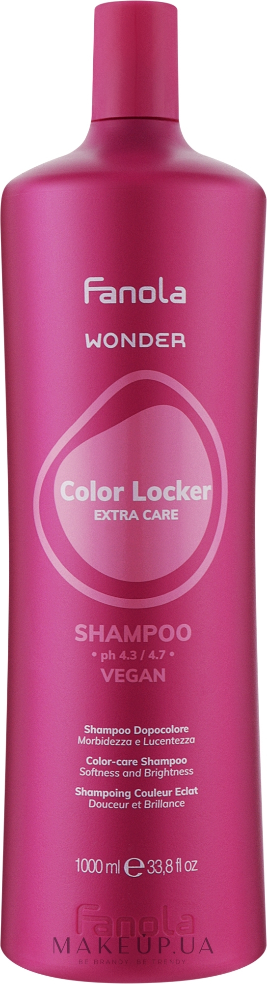 Шампунь для волос - Fanola Wonder Color Locker Shampoo  — фото 1000ml