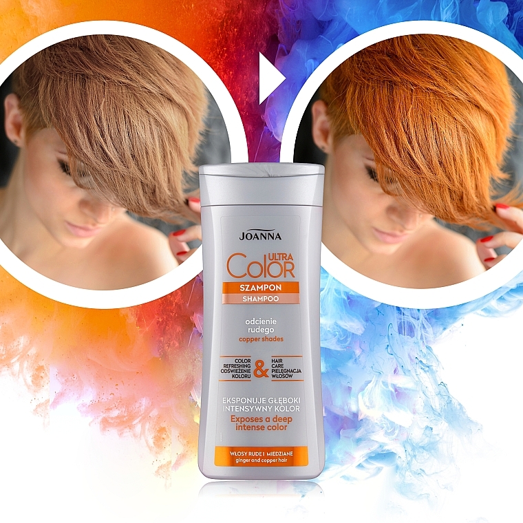 Шампунь для рыжих волос - Joanna Ultra Color System — фото N4