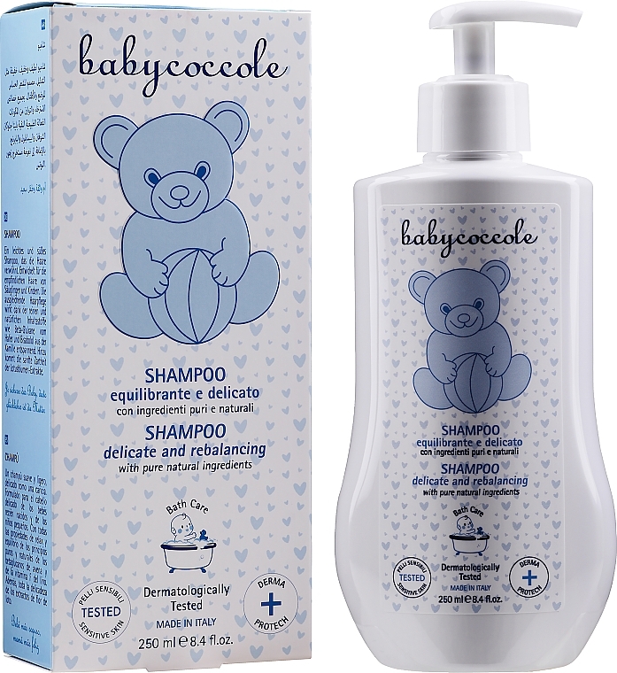 Ніжний шампунь для дітей - Babycoccole Gentle Shampoo — фото N7
