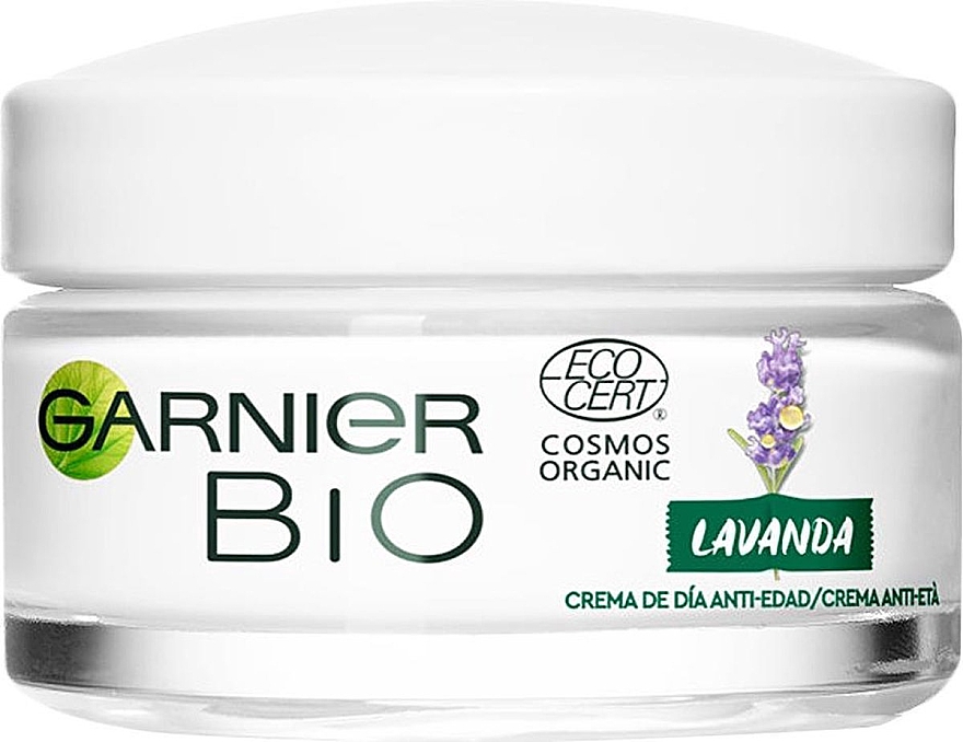 Антивіковий крем для обличчя - Garnier Bio Lavandin Anti Age Day Cream — фото N1