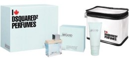 Духи, Парфюмерия, косметика DSQUARED2 She Wood Crystal Creek Wood - Набор (edp 50ml + b/l 100ml + bag)