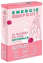 Натуральные восковые полоски для тела, 32 шт. - Energie Fruit Natural Wax Body Strips Red Fruits — фото N1