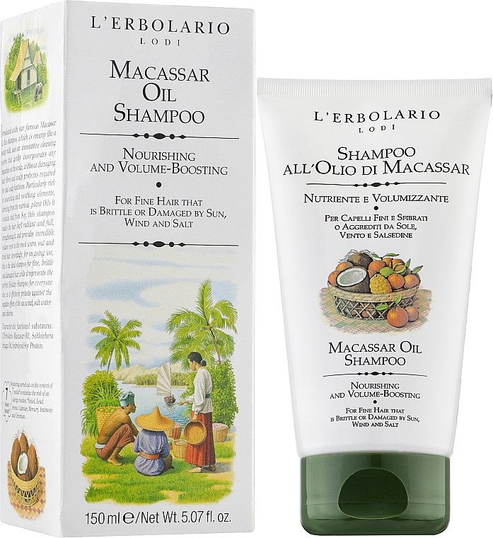 Шампунь с маслом макассар - L'Erbolario Shampoo all'Olio di Macassar — фото N2