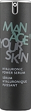Зволожувальна сироватка з гіалуроновою кислотою - Dr.Spiller Manage Your Skin Hyaluronic Power Serum — фото N1